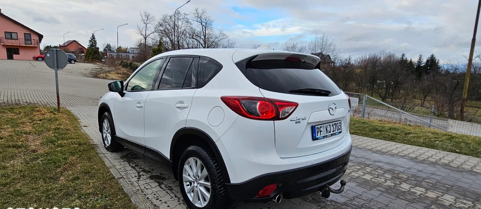 Mazda CX-5 cena 42800 przebieg: 157000, rok produkcji 2013 z Mońki małe 137